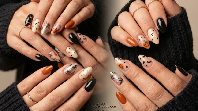 halloween nails
