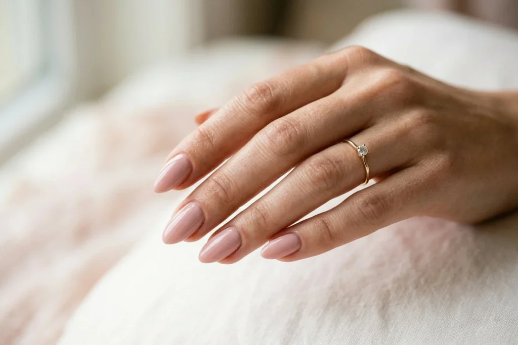 Blush Pink Nails