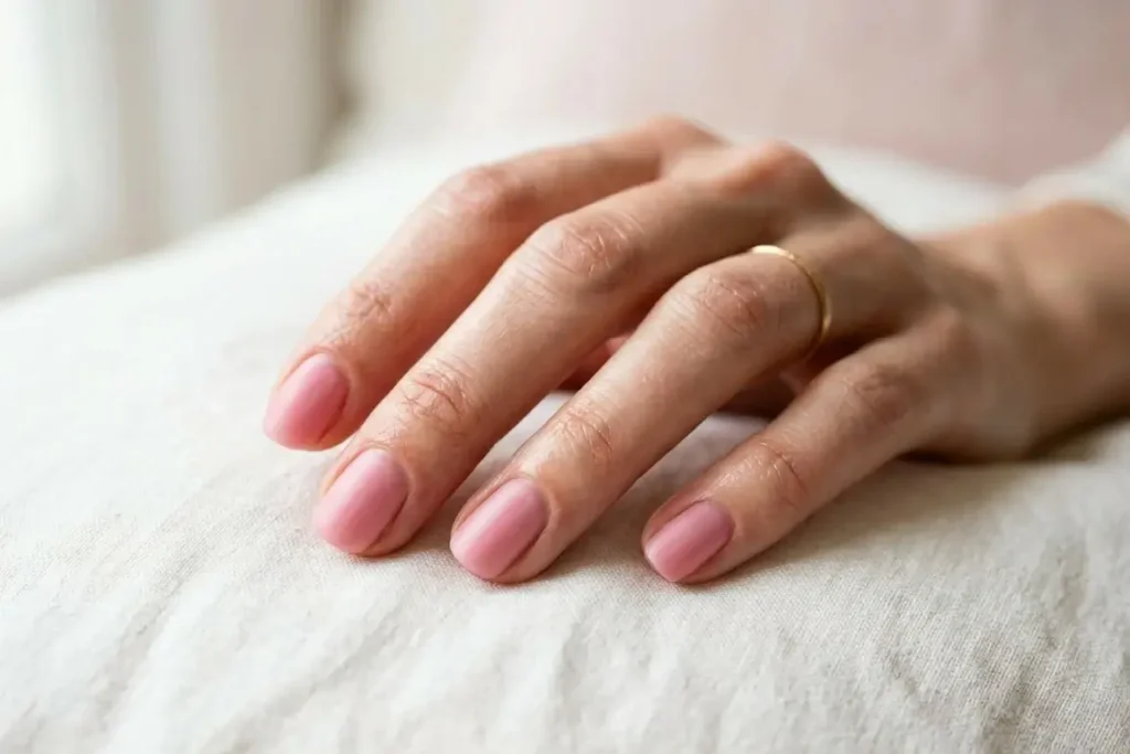 Peony Pink nail 