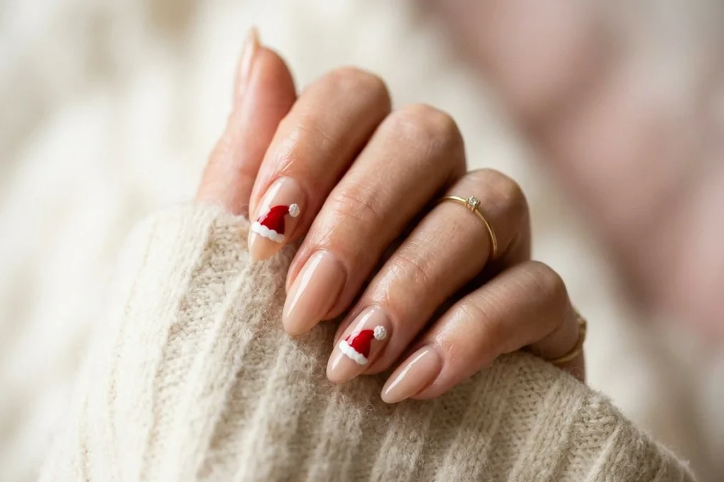 Cute and Playful Christmas Nails