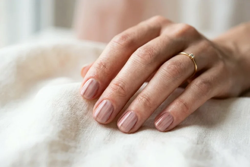 Negative Space Stripe Nail