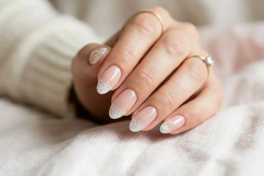 Glitter Tip nail