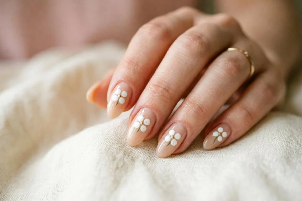 Clover Pattern nail