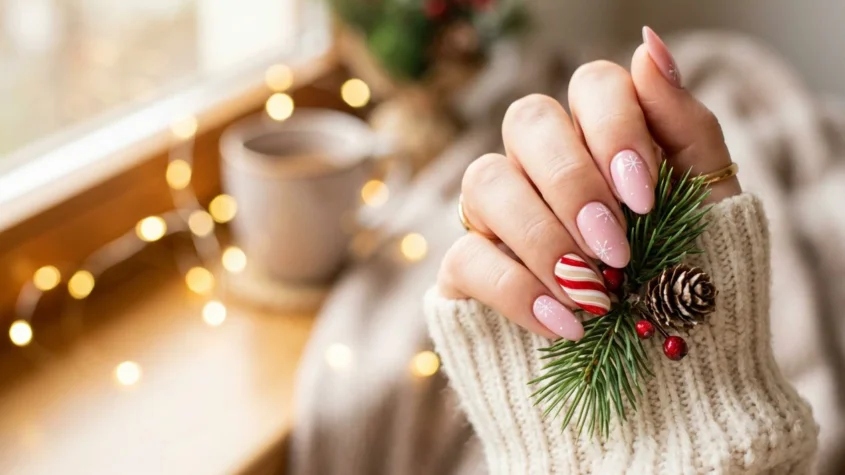 Christmas Nail Ideas for a Festive Manicure